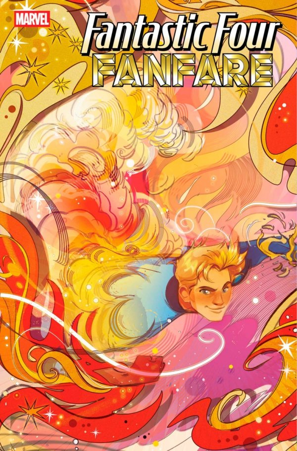 FANTASTIC FOUR FANFARE #4 NICOLETTA BALDARI 4-PART CONNECTING VARIANT [75960621126500421]