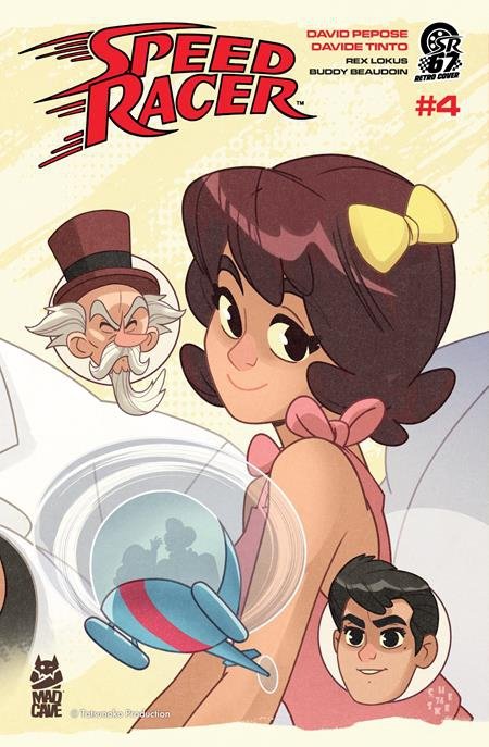 SPEED RACER #4 CVR B SEAN GALLOWAY RETRO MANGA VAR [60196140488504021]