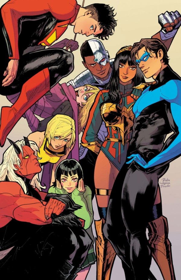 NEW TITANS #37 CVR C RICKIE YAGAWA CARD STOCK VAR [76194138022303731]