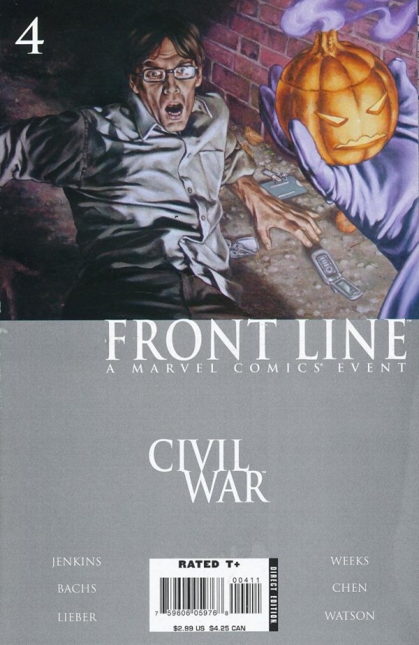 CIVIL WAR FRONT LINE #04 CVR A [75960605976800411]