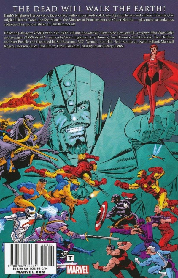 AVENGERS LEGION OF THE UNLIVING TP [9780785159681] **promocja TOMY**