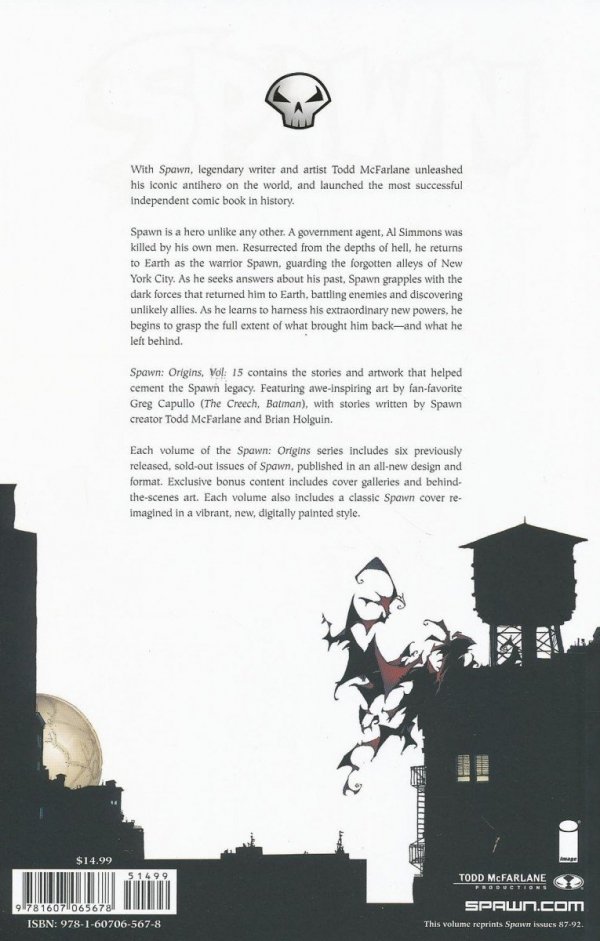 SPAWN ORIGINS COLLECTION VOL 15 TP [9781607065678]