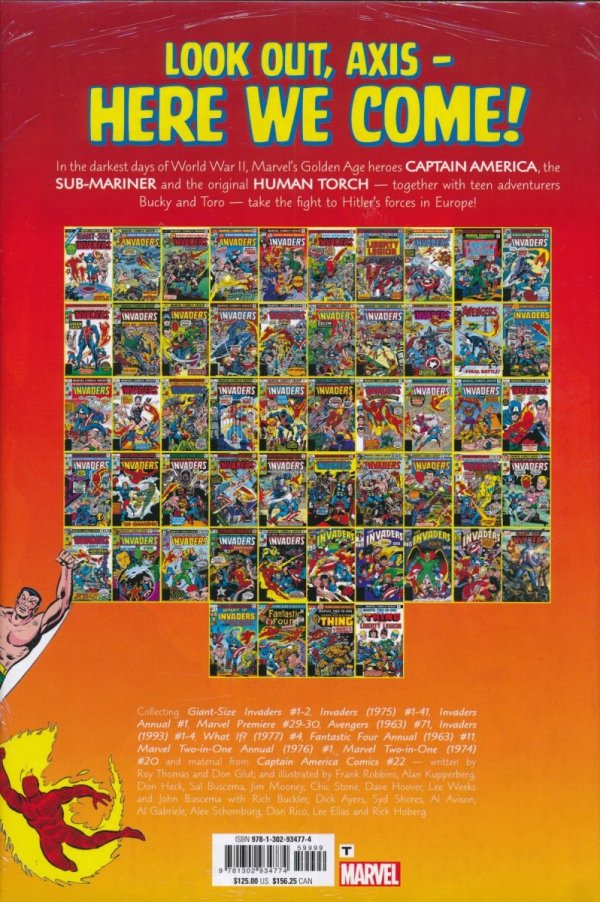 INVADERS OMNIBUS HC [VARIANT] [9781302934774] **promocja TOMY**