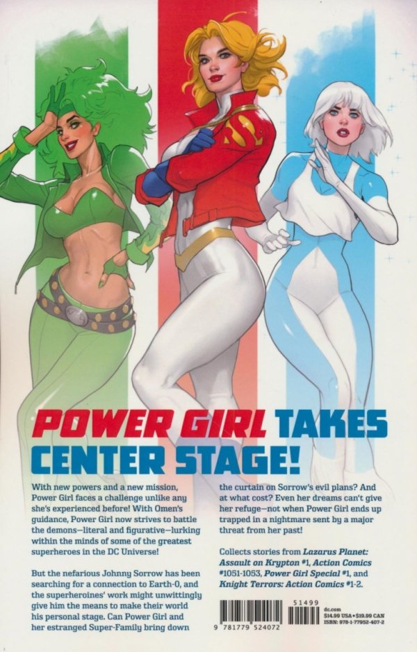 POWER GIRL RETURNS TP [9781779524072] **promocja STOCK SALE**