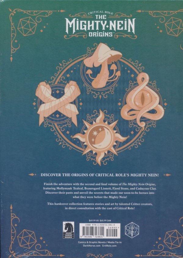 CRITICAL ROLE THE MIGHTY NEIN ORIGINS LIBRARY EDITION VOL 02 HC [9781506723815]