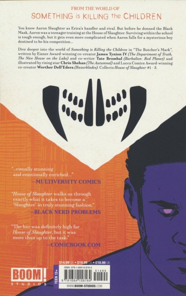 HOUSE OF SLAUGHTER VOL 01 TP [9781684158164]