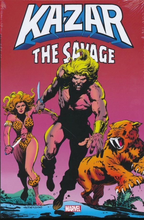 KA-ZAR THE SAVAGE OMNIBUS HC [STANDARD] [9781302926786] **OFERTA EKSPOZYCYJNA**