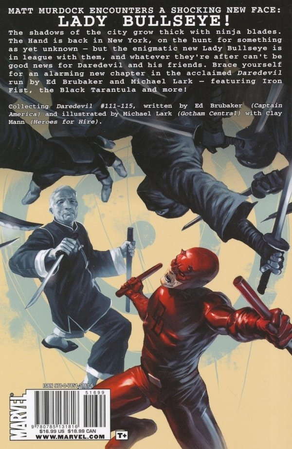 DAREDEVIL LADY BULLSEYE TP [9780785131816]