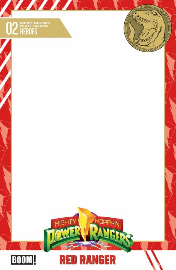 MIGHTY MORPHIN POWER RANGERS 2026 #2 D TRADING CARD BLANK SKETCH VARIANT [84428401334502041]