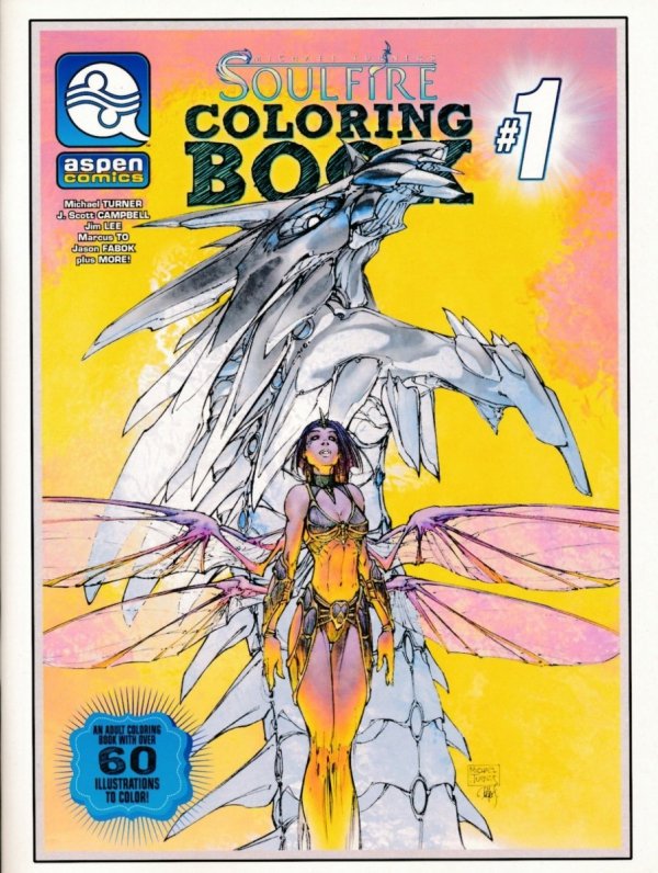 SOULFIRE COLORING BOOK VOL 01 TP [9781941511213] **OFERTA SPECJALNA**
