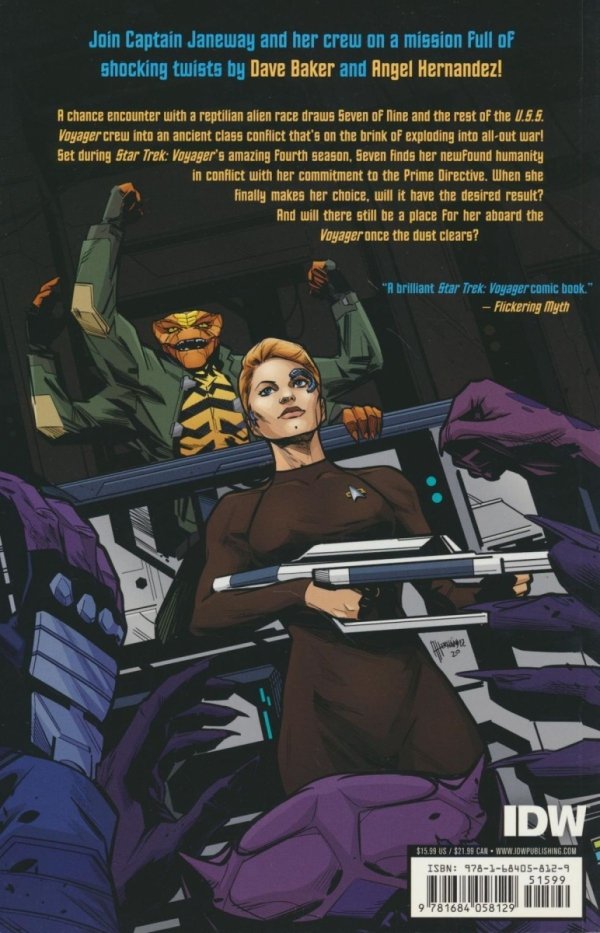 STAR TREK VOYAGER SEVENS RECKONING TP [9781684058129]