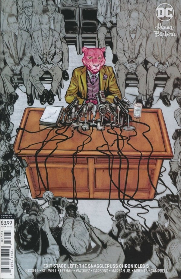 EXIT STAGE LEFT THE SNAGGLEPUSS CHRONICLES #05 CVR B [76194134921300521]