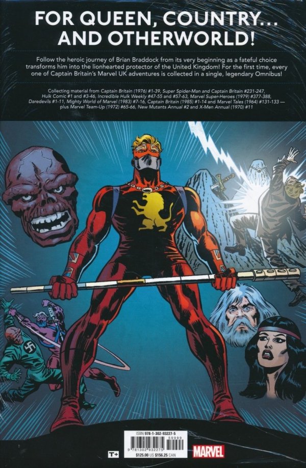 CAPTAIN BRITAIN OMNIBUS HC [VARIANT] [9781302932275] **OFERTA SPECJALNA**