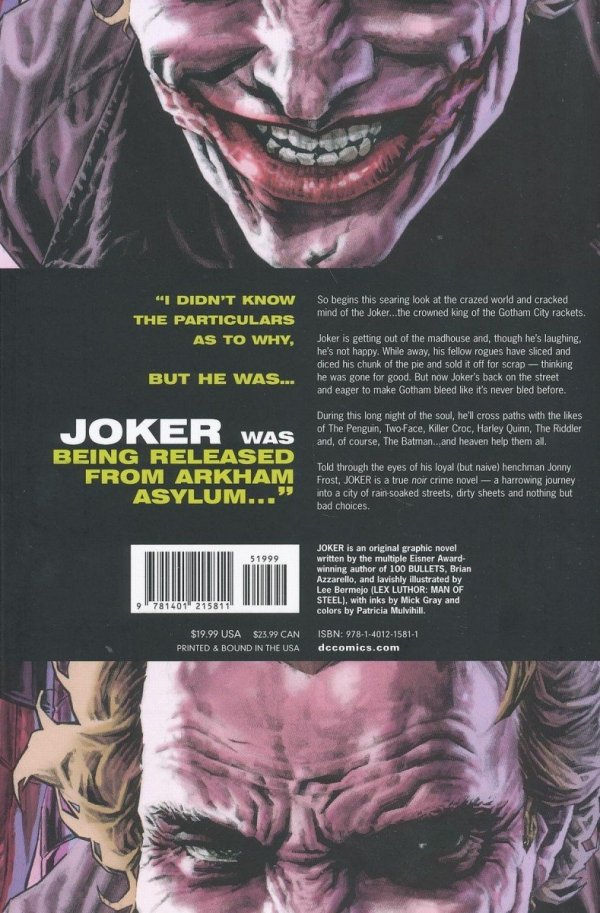 JOKER HC [9781401215811]