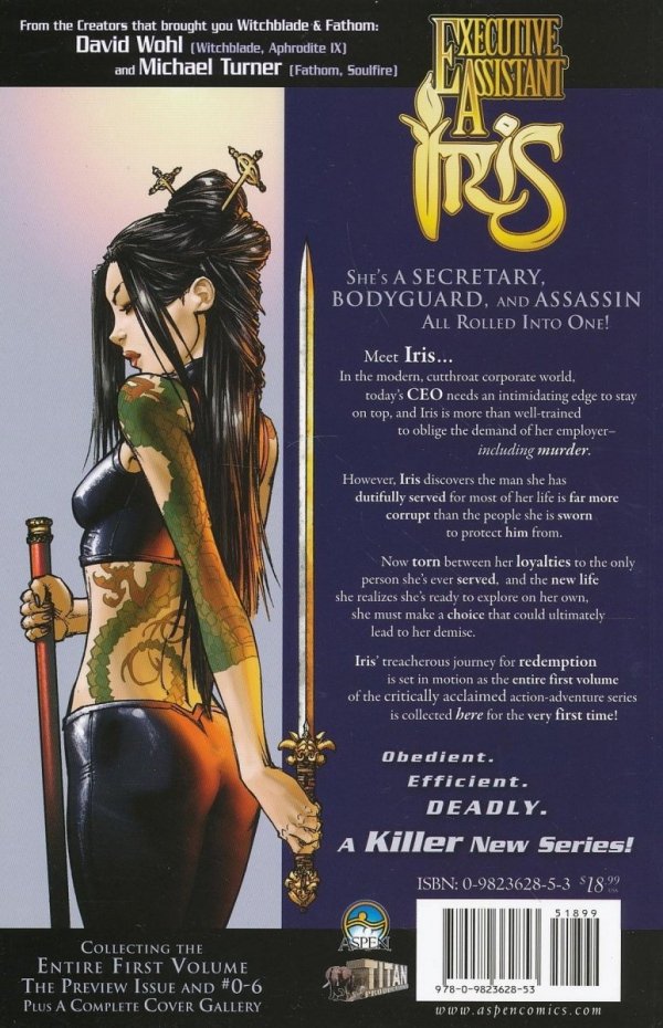 EXECUTIVE ASSISTANT IRIS VOL 01 TP [9780982362853]