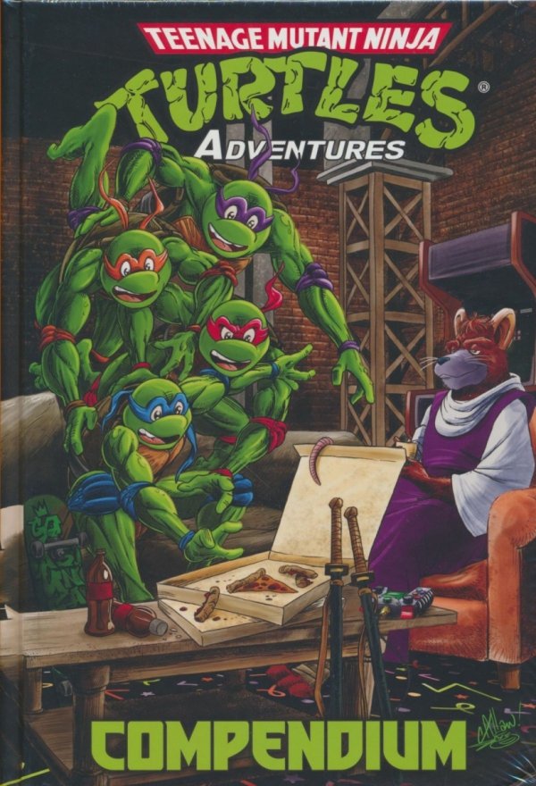 TEENAGE MUTANT NINJA TURTLES ADVENTURES COMPENDIUM VOL 01 HC [9798887240855] **OFERTA SPECJALNA**