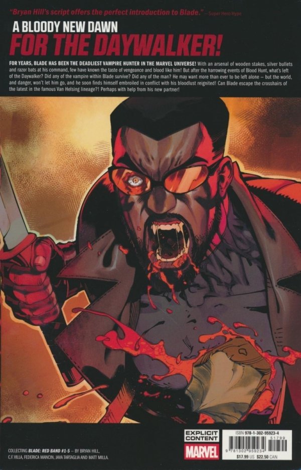 BLADE RED BAND PRODIGAL SON TP [9781302959234] **OFERTA SPECJALNA**