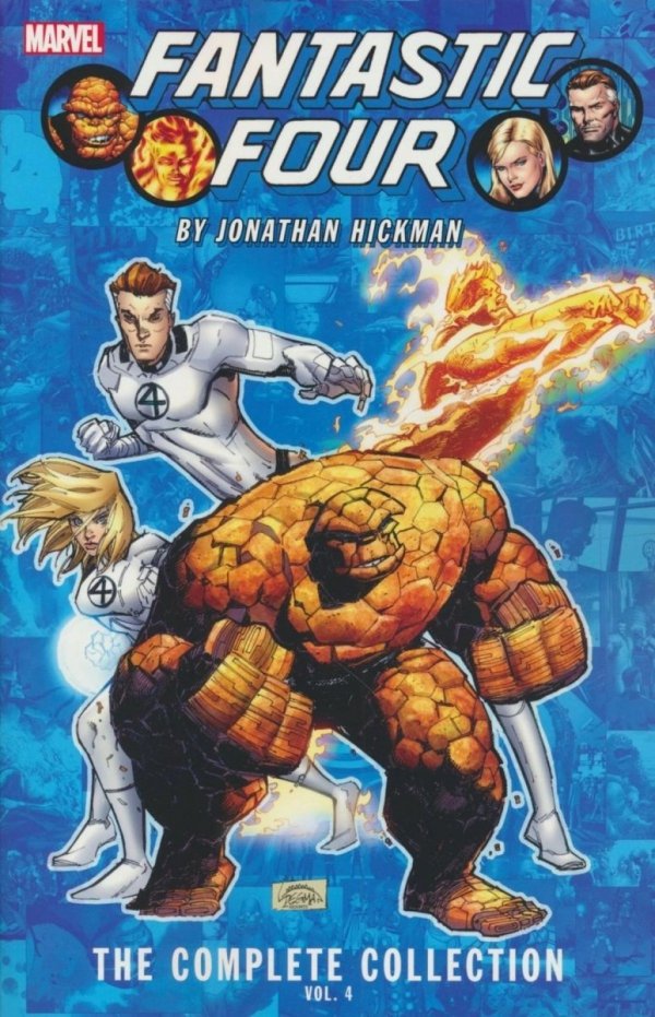 FANTASTIC FOUR BY JONATHAN HICKMAN THE COMPLETE COLLECTION VOL 04 TP [9781302933586]