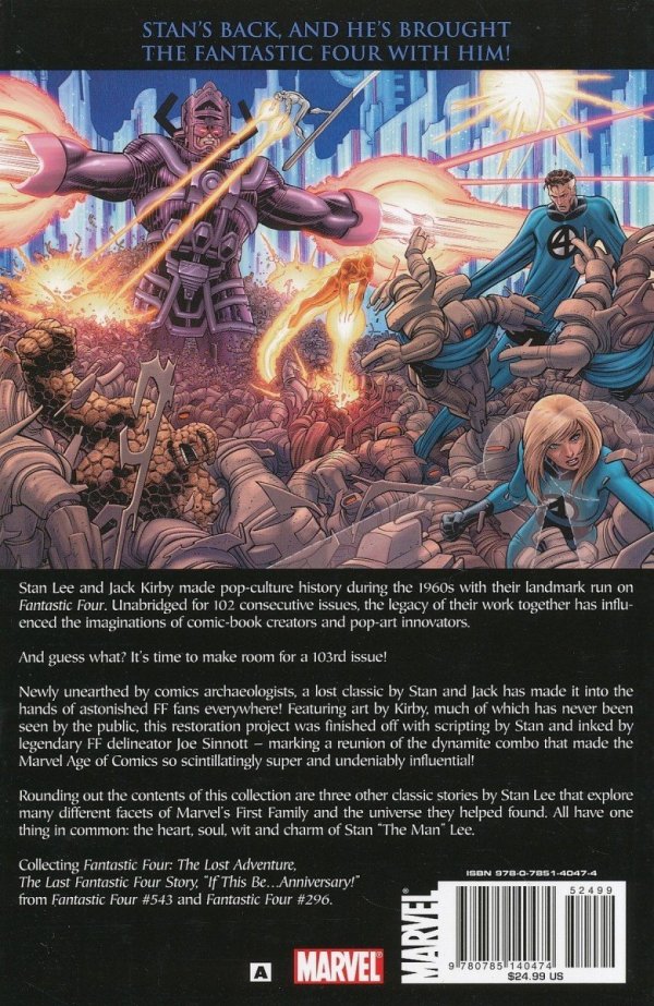 FANTASTIC FOUR LOST ADVENTURES TP [9780785140474] **promocja TOMY**
