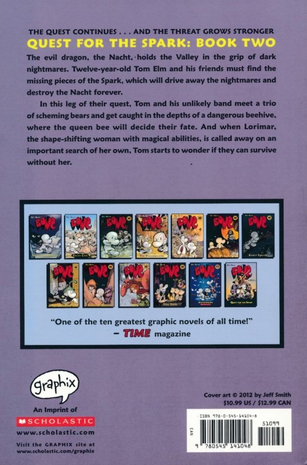 BONE QUEST FOR THE SPARK VOL 02 TP [9780545141048]