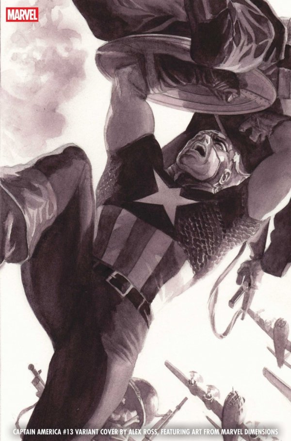 CAPTAIN AMERICA #13 ALEX ROSS MARVEL DIMENSIONS VARIANT [75960621146301331]