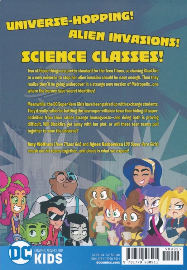 TEEN TITANS GO DC SUPER HERO GIRLS EXCHANGE STUDENTS TP [9781779508911]