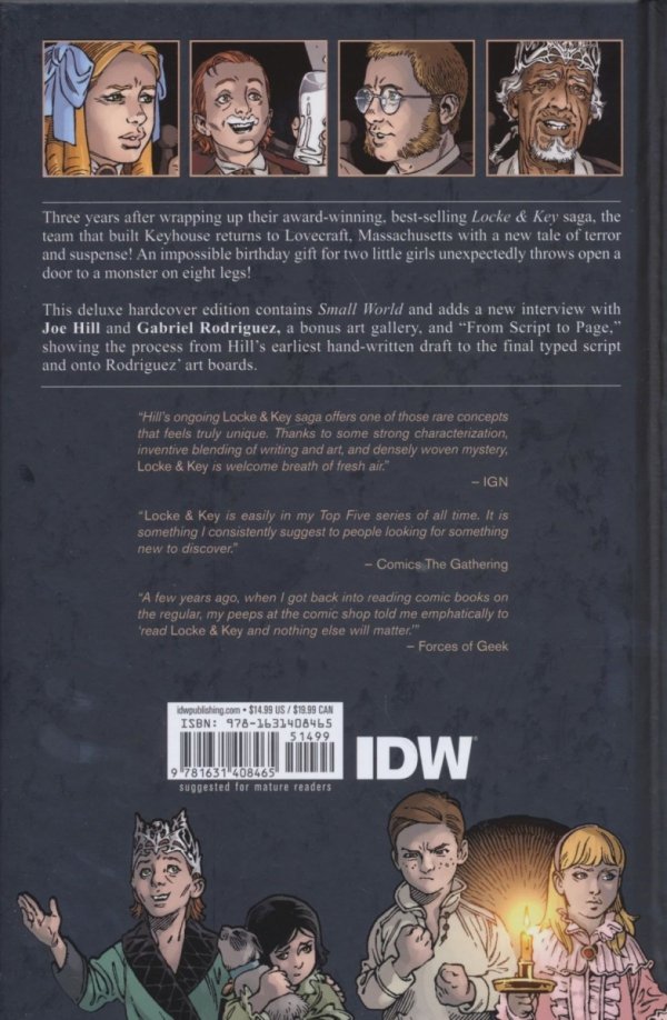 LOCKE AND KEY SMALL WORLD DELUXE EDITION HC [9781631408465]