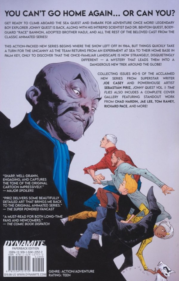 JONNY QUEST VOL 01 TIME FLIES TP [9781524127572]
