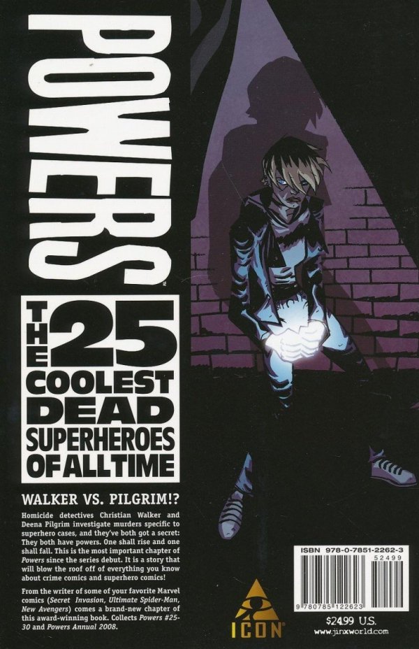 POWERS VOL 12 THE 25 COOLEST DEAD SUPERHEROES OF ALL TIME TP [9780785122623]