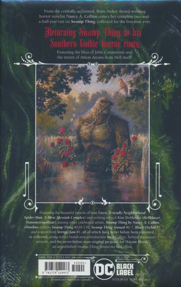 SWAMP THING BY NANCY A COLLINS OMNIBUS HC [9781779529473] **promocja TOMY**