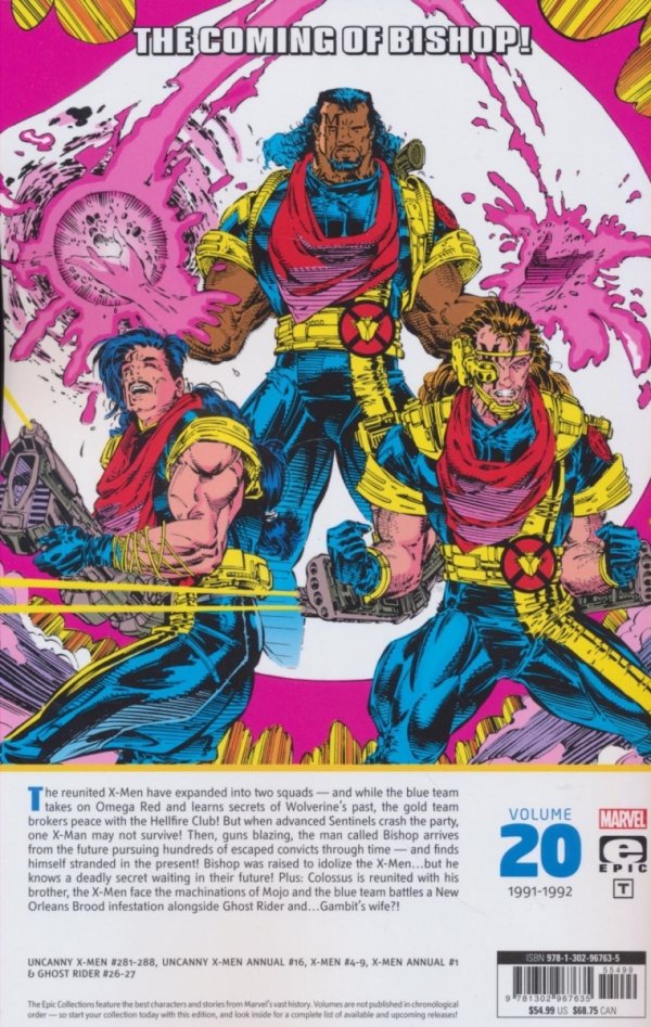 X-MEN EPIC COLLECTION BISHOPS CROSSING TP [9781302967635]