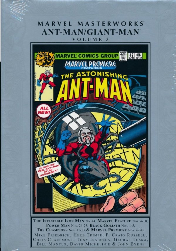 MARVEL MASTERWORKS ANT-MAN GIANT-MAN VOL 03 HC [STANDARD] [9781302910792] **promocja TOMY**