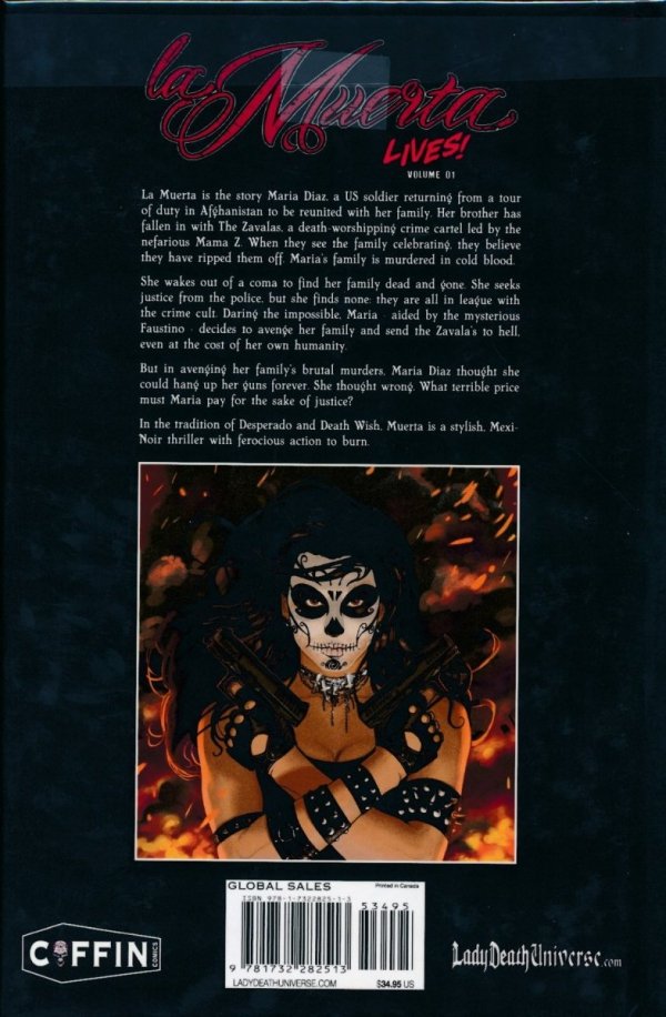 LA MUERTA LIVES VOL 01 HC [9781732282513]