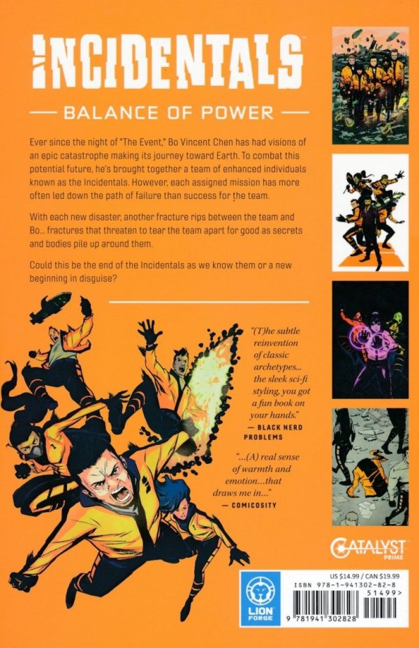 CATALYST PRIME INCIDENTALS VOL 02 BALANCE OF POWER TP [9781941302828] **promocja TOMY**
