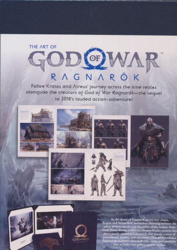 ART OF GOD OF WAR RAGNAROK DELUXE EDITION HC [9781506735252] **OFERTA SPECJALNA**