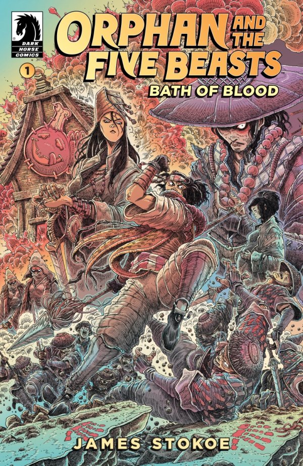 ORPHAN AND THE FIVE BEASTS BATH OF BLOOD #1 CVR A JAMES STOKOE [76156801448800111]