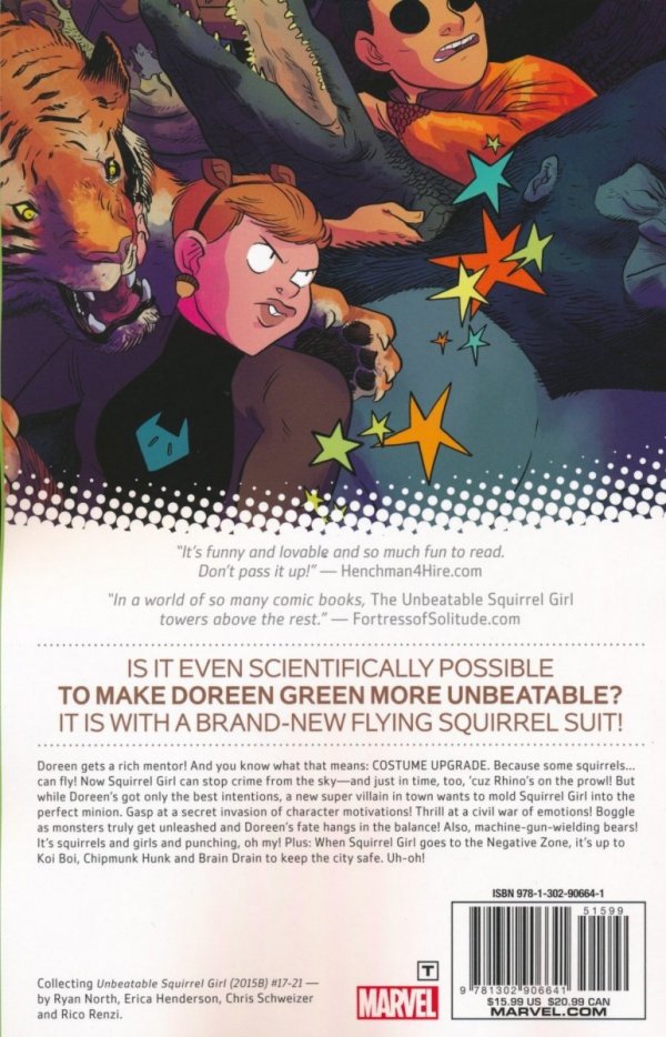 UNBEATABLE SQUIRREL GIRL VOL 06 WHO RUN THE WORLD SQUIRRELS TP [9781302906641] **OFERTA SPECJALNA**