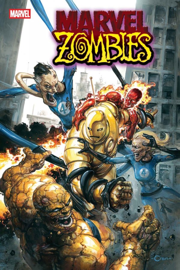 MARVEL ZOMBIES RED BAND #1 CLAYTON CRAIN VARIANT [75960621360300131]