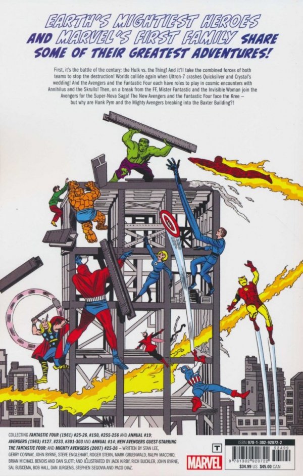 AVENGERS VS FANTASTIC FOUR TP [9781302920722] **promocja TOMY**