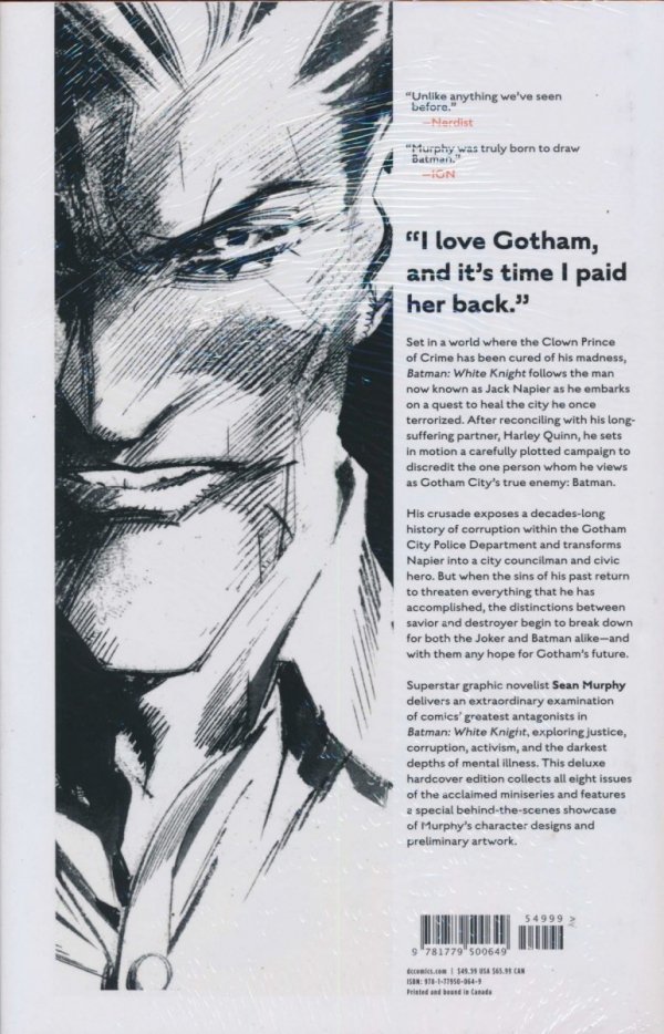 BATMAN WHITE KNIGHT THE DELUXE EDITION HC [9781779500649] **promocja TOMY**