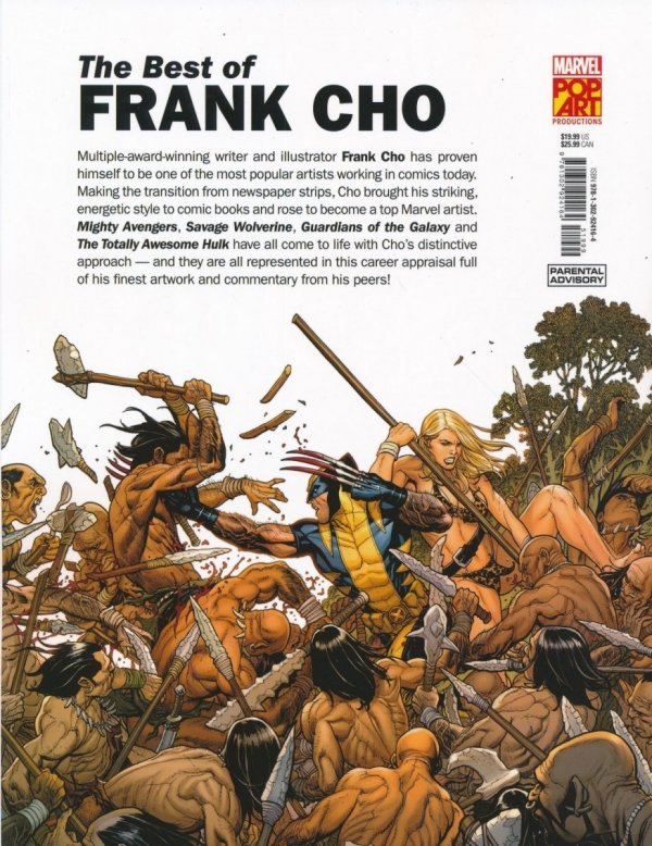MARVEL MONOGRAPH THE ART OF FRANK CHO TP [9781302924164] **promocja TOMY**
