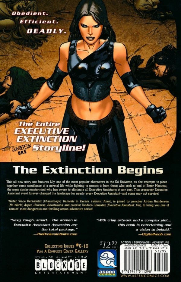 EXECUTIVE ASSISTANT ASSASSINS VOL 02 EXECUTIVE EXTINCTION TP [9781941511398]