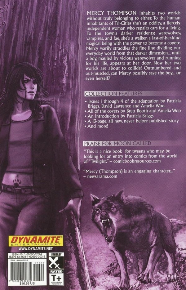 PATRICIA BRIGGS MERCY THOMPSON MOON CALLED VOL 01 TP [9781606902035] **PROMOCJA SUPER SALE**