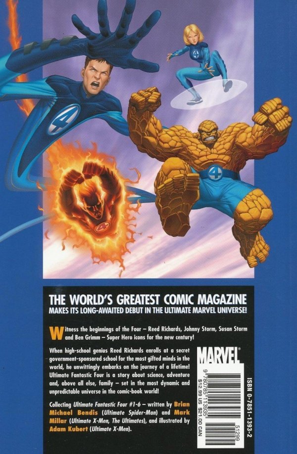 ULTIMATE FANTASTIC FOUR VOL 01 TP [9780785113935] **promocja TOMY**