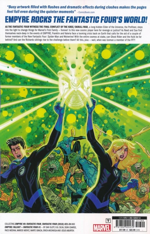 FANTASTIC FOUR VOL 06 EMPYRE TP [9781302920470] **promocja TOMY**