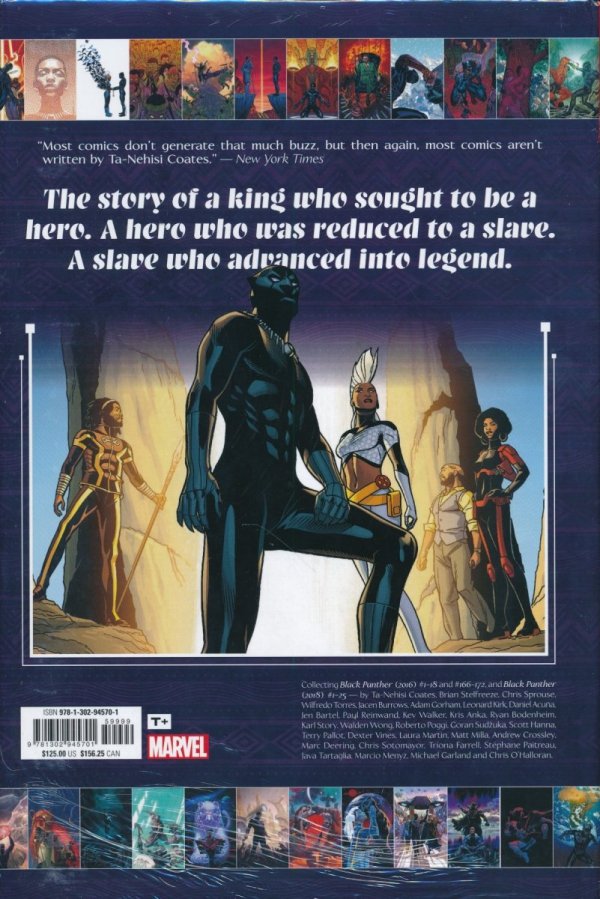 BLACK PANTHER BY TA-NEHISI COATES OMNIBUS HC [VARIANT] [9781302945701] **PROMOCJA TOMY**