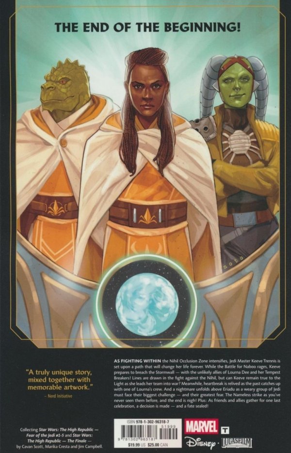 STAR WARS THE HIGH REPUBLIC FEAR OF THE JEDI TP [9781302963187]