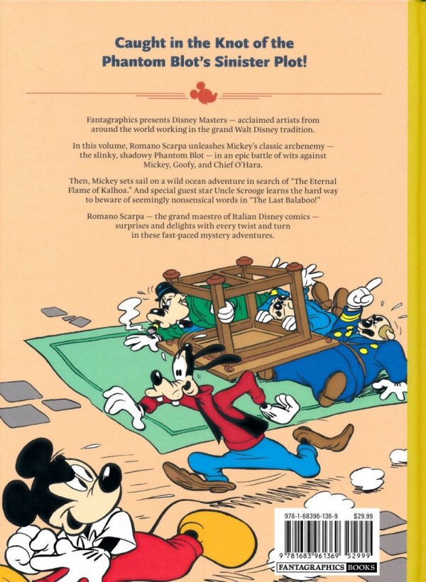DISNEY MASTERS MICKEY MOUSE THE PHANTOM BLOTS DOUBLE MYSTERY HC [9781683961369] **promocja TOMY**