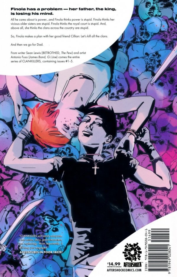 CLANKILLERS VOL 01 GOD KILL THE KING TP [9781949028041] **promocja TOMY**