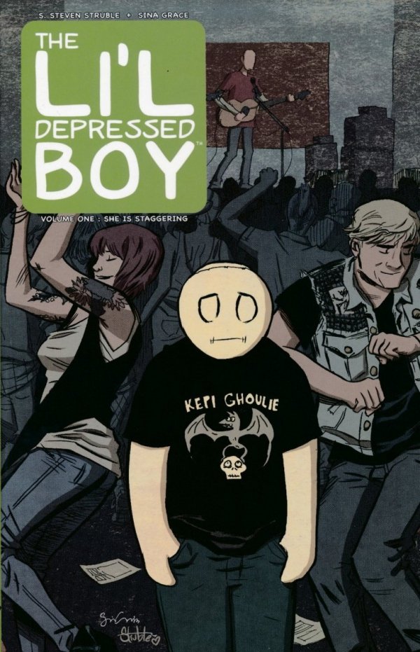 LIL DEPRESSED BOY VOL 01 SHE IS STAGGERING TP [9781607063902]